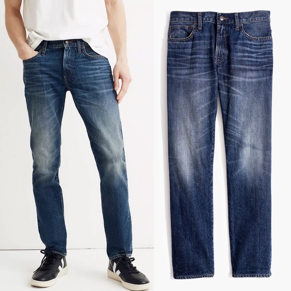 Madewell Rigid Slim Jeans Catskills Wash